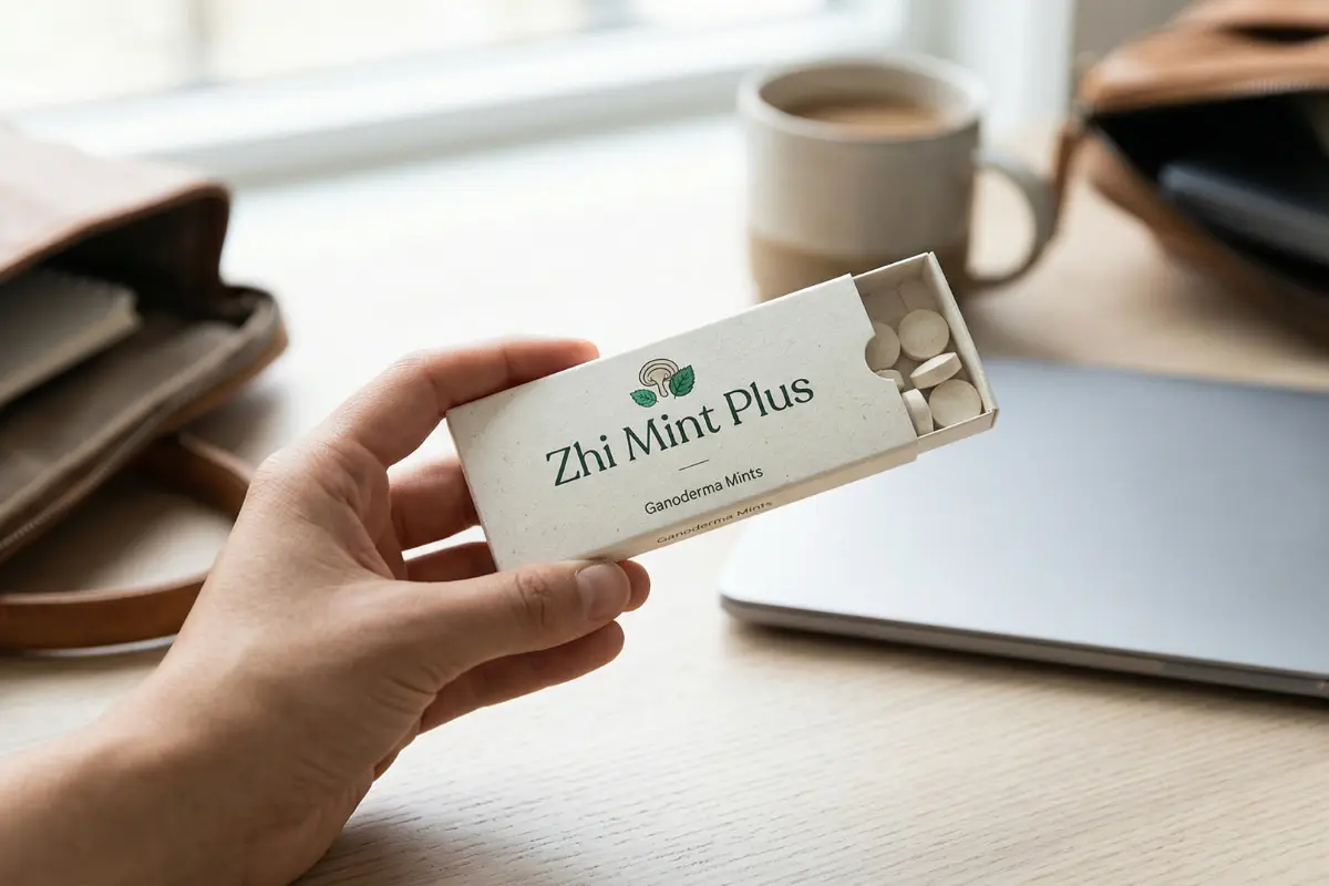 Zhi Mint Plus : pastilles mentholées au Ganoderma  ce qu'elles apportent vraiment au quotidien